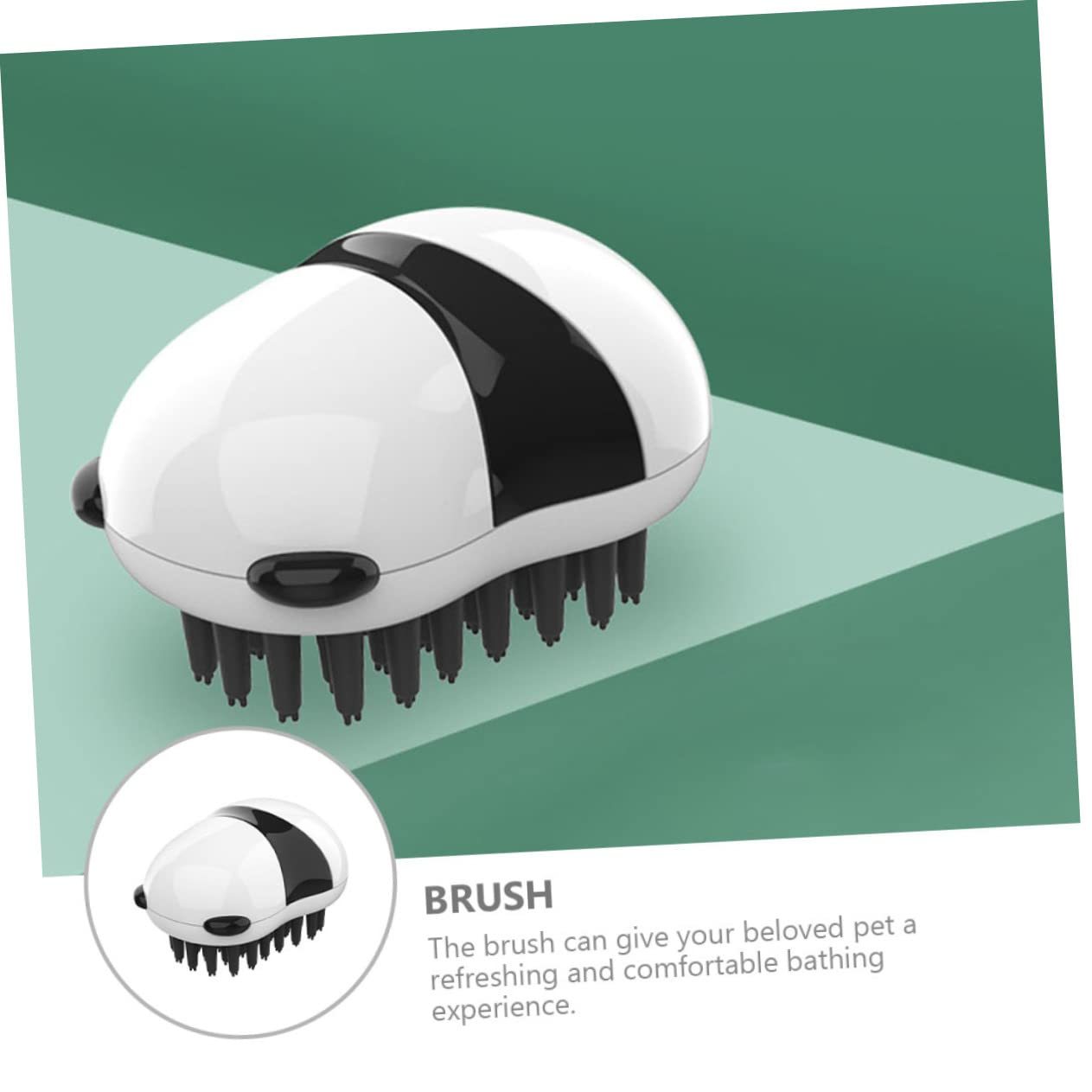 Pet Grooming Bath Brush – Soft, Effective & Perfect for Cats and Dogs