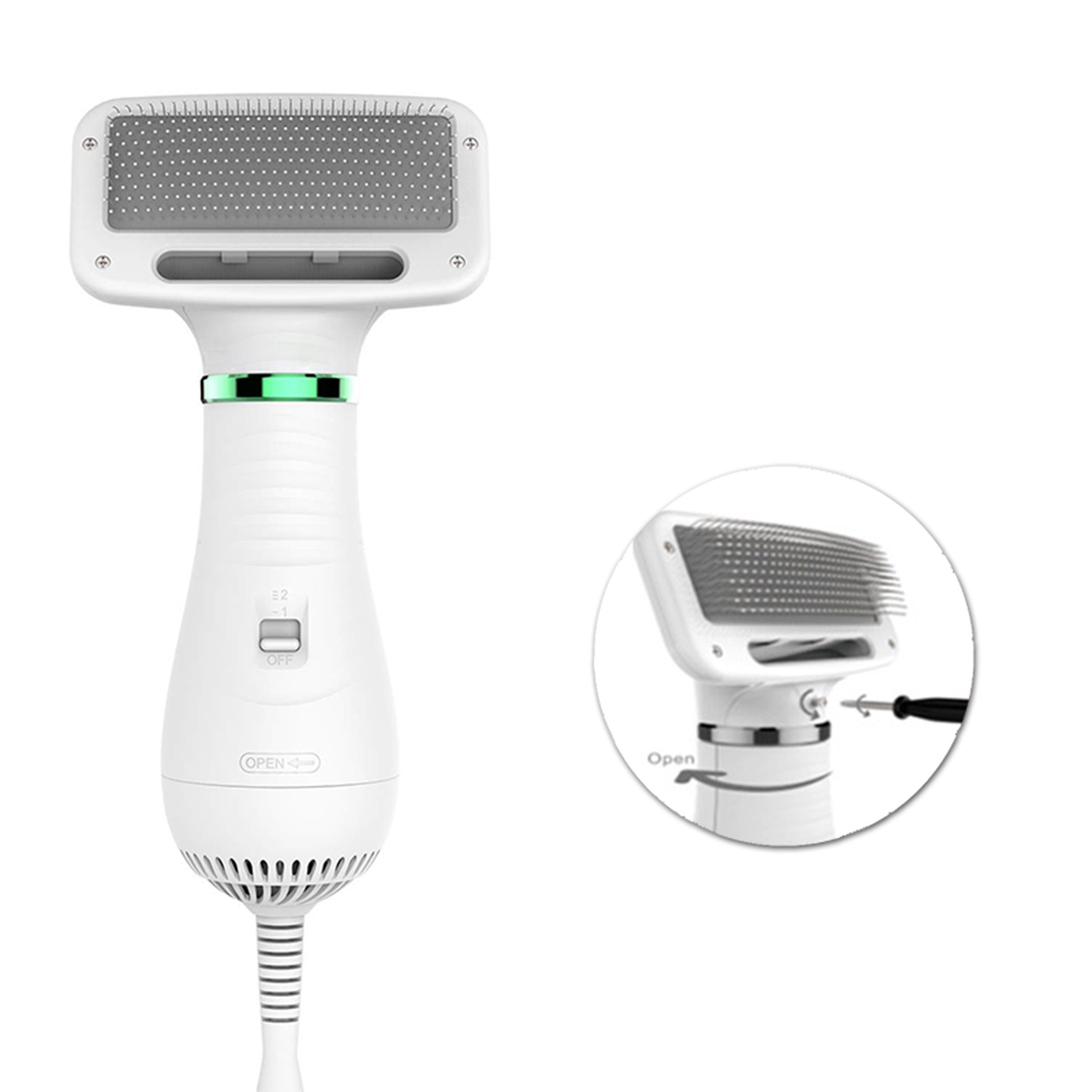 Pet Grooming Brush – Remove Loose Hair & Reduce Shedding Effortlessly