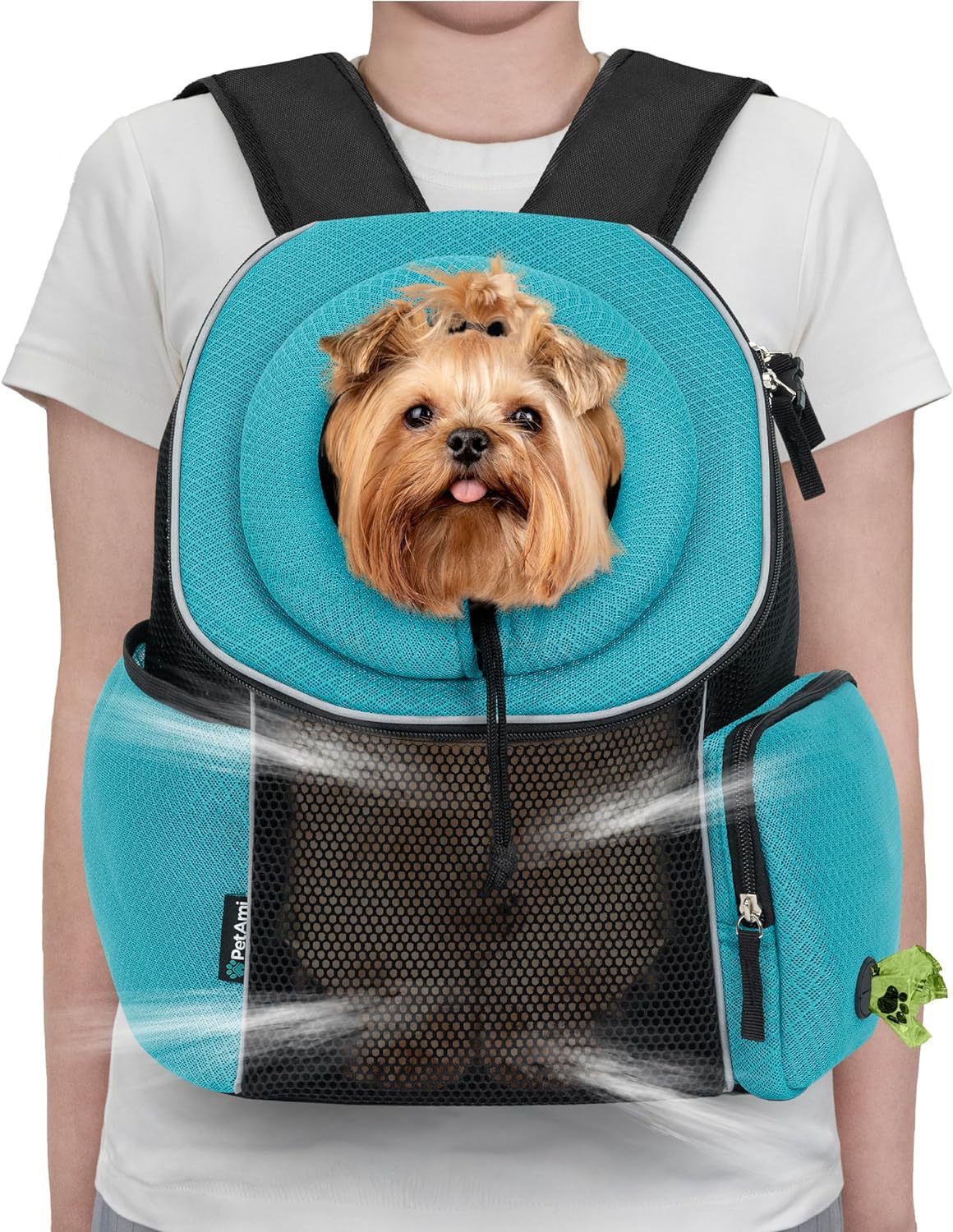 Dog Carrier Backpack – Hands-Free, Breathable & Perfect for Travel and Outdoor Fun