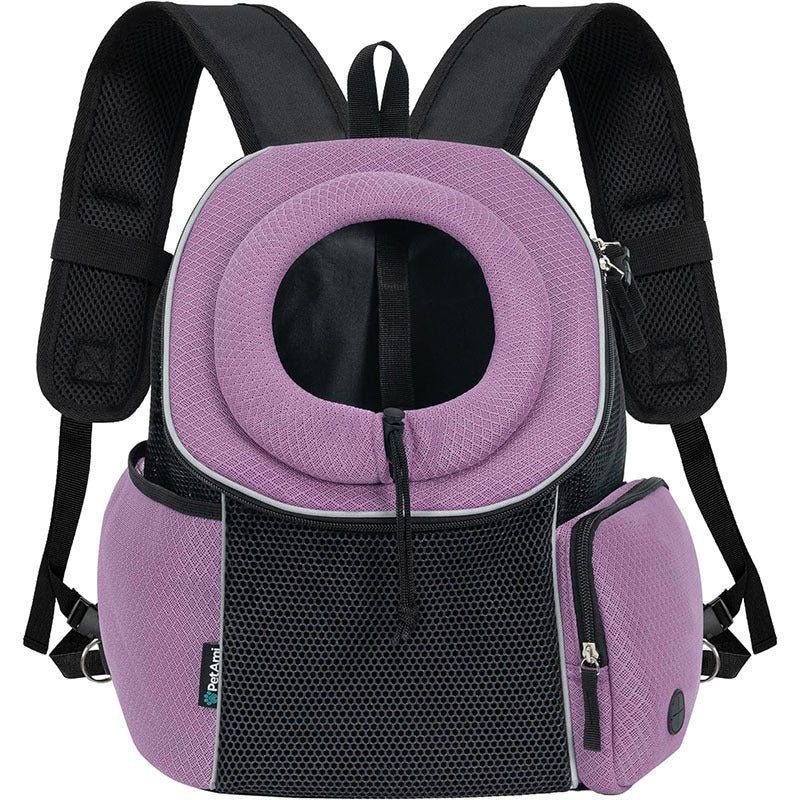 Dog Carrier Backpack – Hands-Free, Breathable & Perfect for Travel and Outdoor Fun