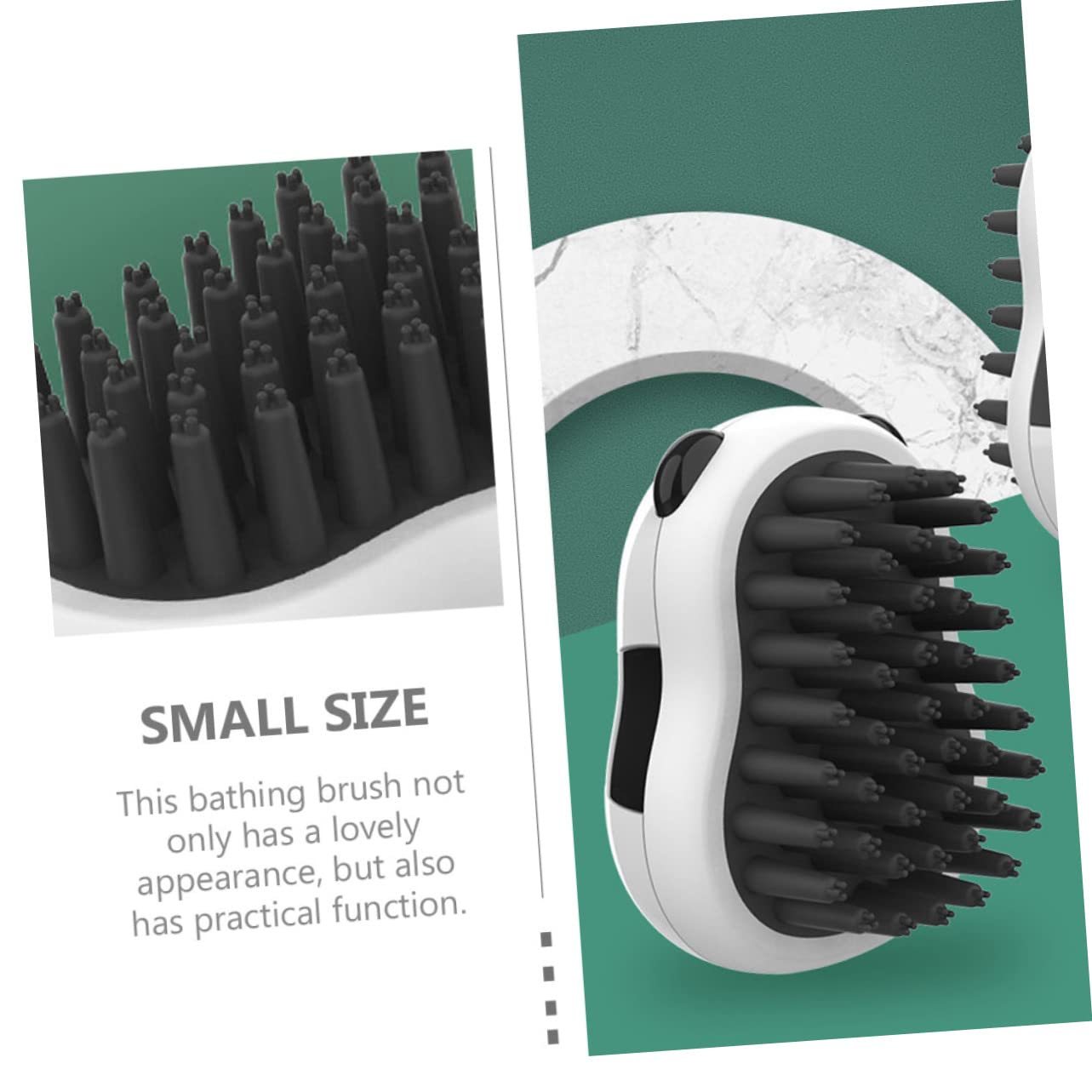 Pet Grooming Bath Brush – Soft, Effective & Perfect for Cats and Dogs