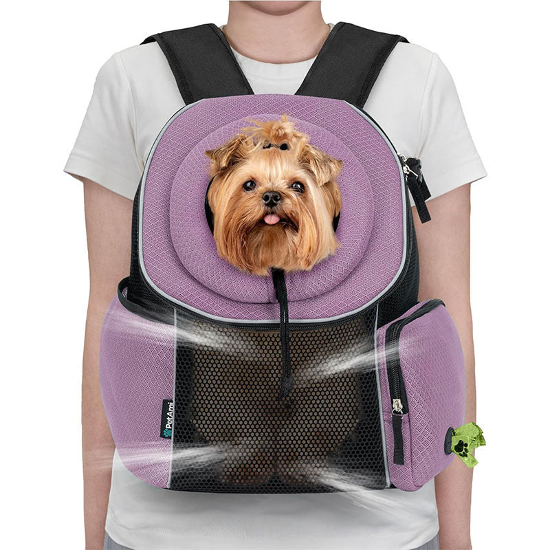 Dog Carrier Backpack – Hands-Free, Breathable & Perfect for Travel and Outdoor Fun
